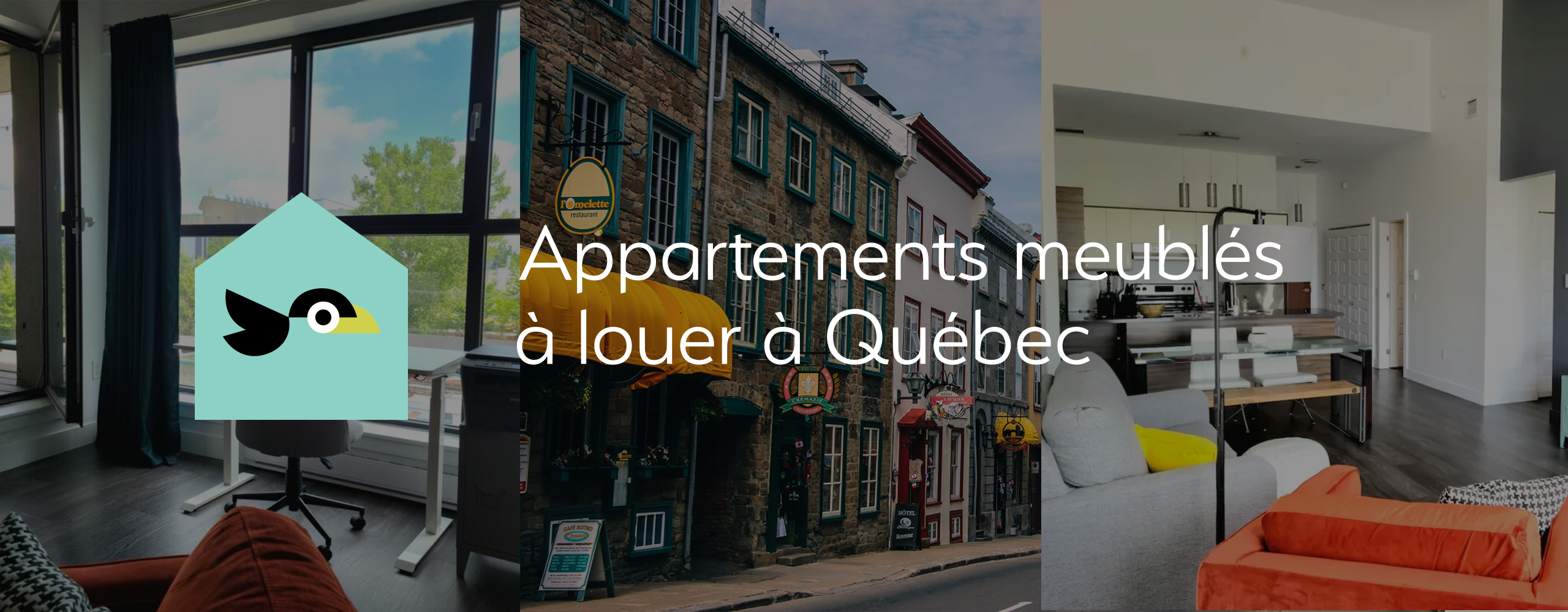 appartement meublé à louer à Québec